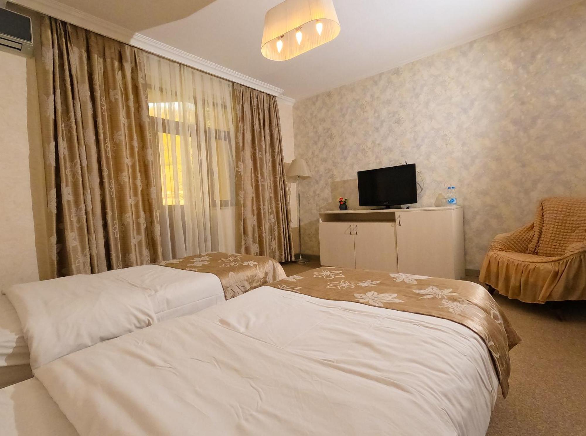 Gabala Yeddi Gozel Hotel Exterior foto