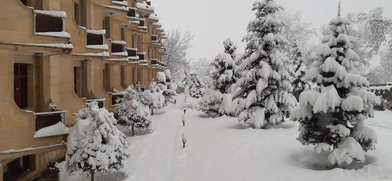 Gabala Yeddi Gozel Hotel Exterior foto